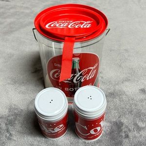 Coca Cola Tin Salt and Pepper Shaker